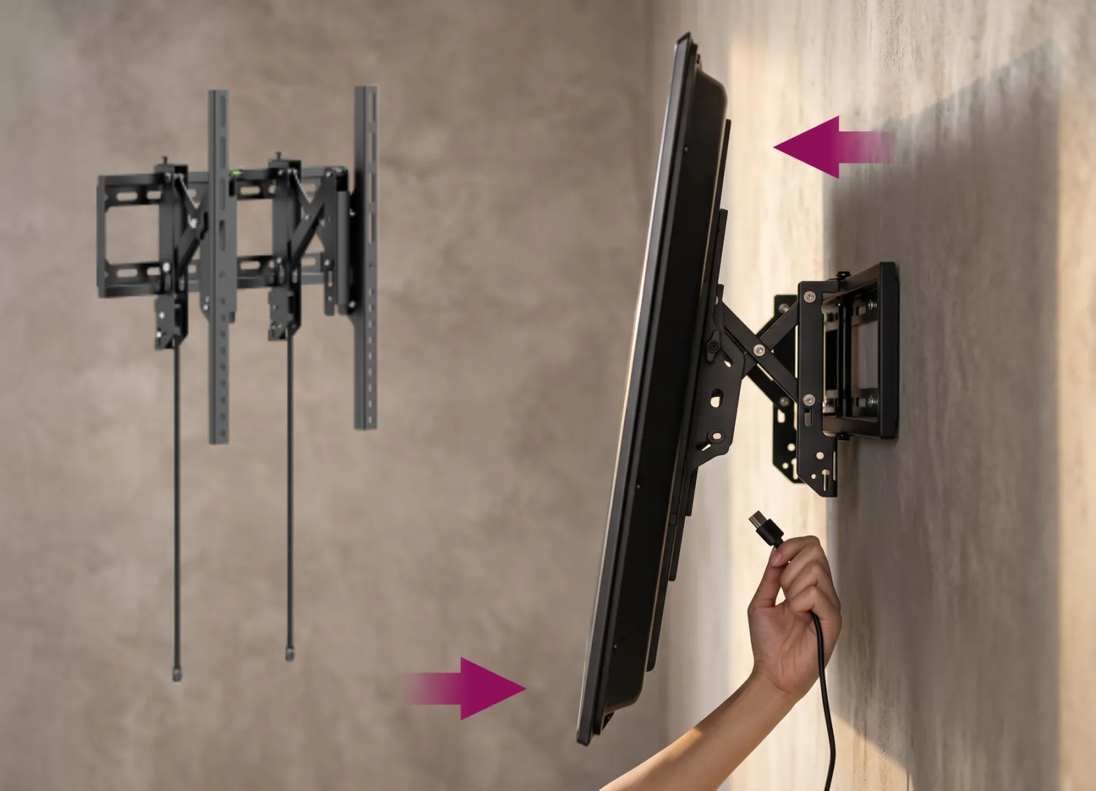 Fixed & Tilt TV Wall Mounts