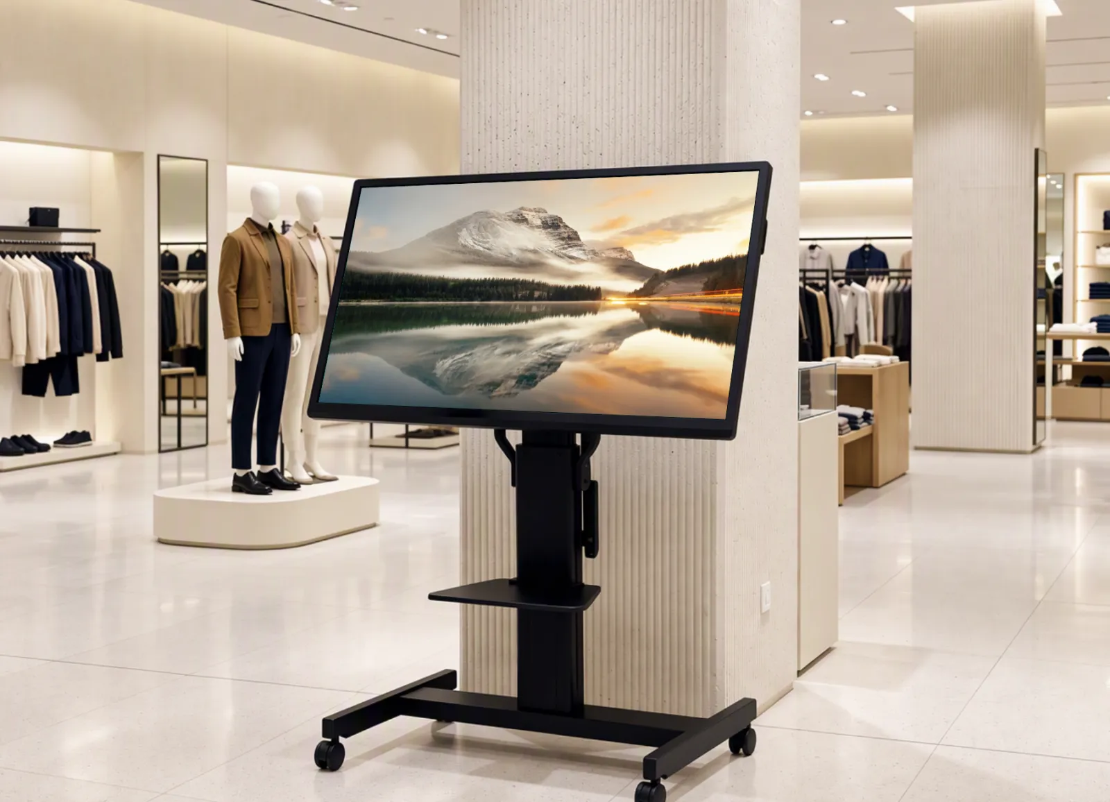 Motorized Heavy-Duty TV Carts