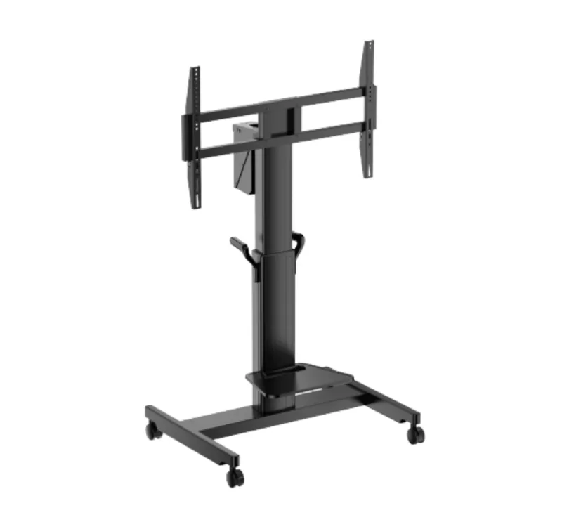 Motorized TV Cart with Tilt, 55″–86″